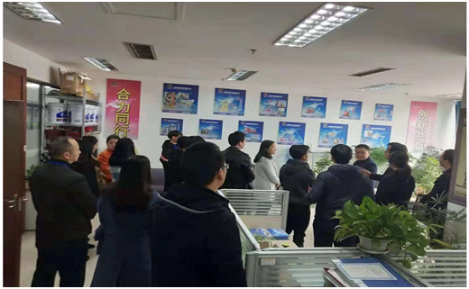 热烈欢迎市区领导参观考察见田科技