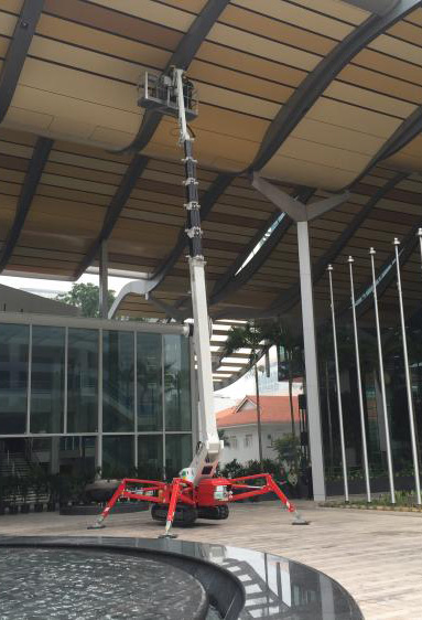 TSJ39蜘蛛直臂式高空作业车-成都见田科技蜘蛛车供应商